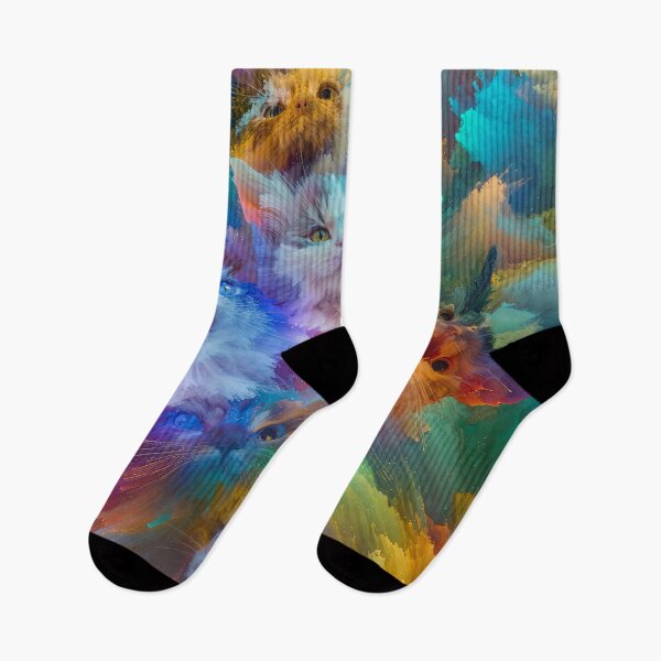 Item preview, CATastrophic Color Burst Cats designed and sold by KeeganCreations.