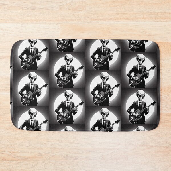 Item preview, Alien classic guitar playing  designed and sold by Dogandesighn.