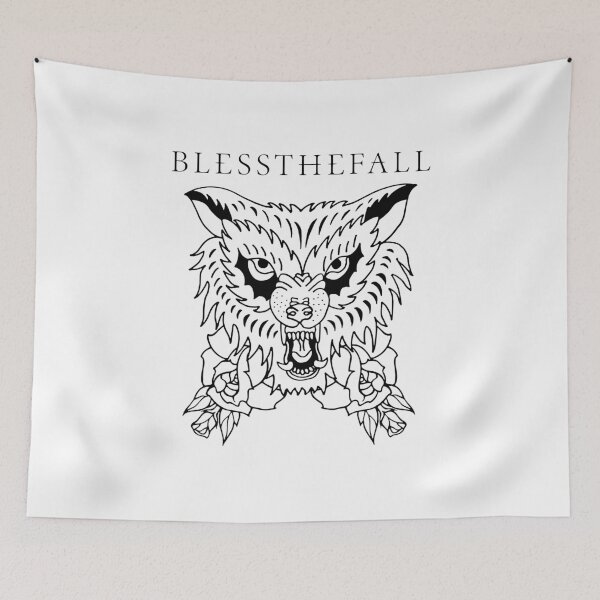 Item preview, Blessthefall Band White logo designed and sold by humbertsons.