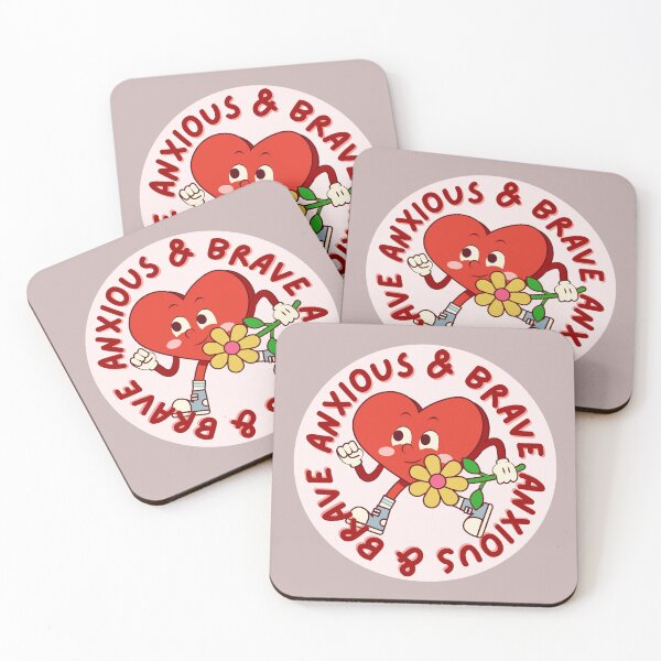 Item preview, Anxious & Brave designed and sold by Spring Things.