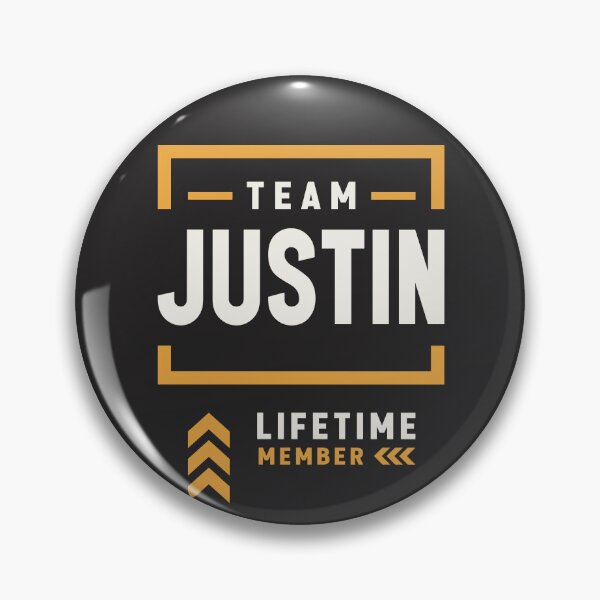 Item preview, Miembro vitalicio del equipo Justin Nombre personalizado de Justin designed and sold by cidolopez.