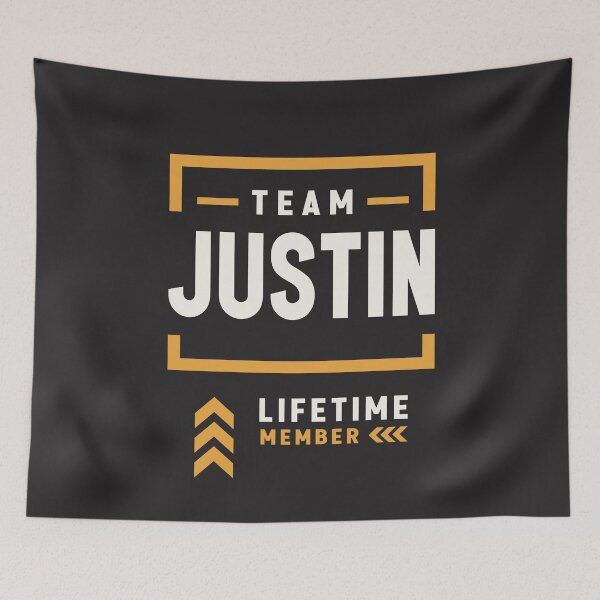 Item preview, Team Justin Lifetime Member Personalized Justin Name designed and sold by cidolopez.