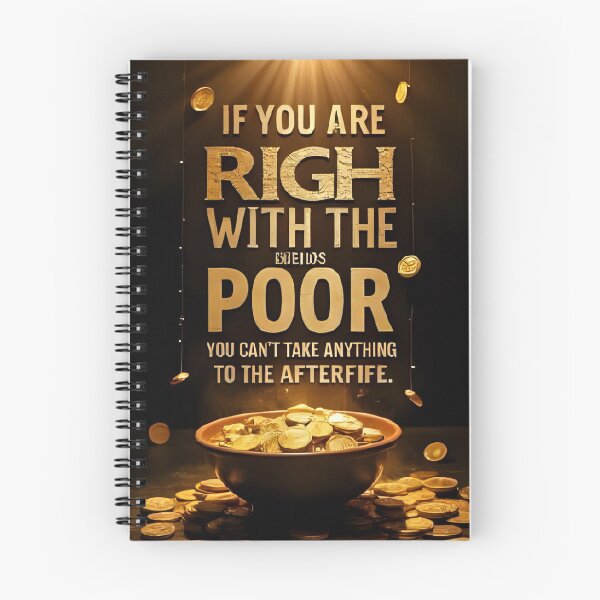 Item preview, If You Are Rich – Share with the Poor | Inspirational Quote about Life and Death designed and sold by RAKO13.