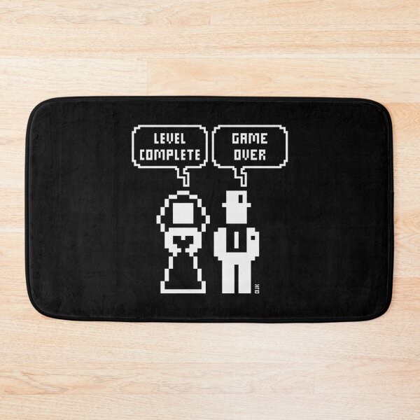 Item preview, Level Complete – Game Over (Wedding / Stag Party / Hen Night / Pixel / Bold / W) designed and sold by MrFaulbaum.