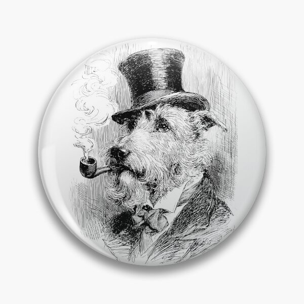 Item preview, The Dapper Dog designed and sold by Retro Type.