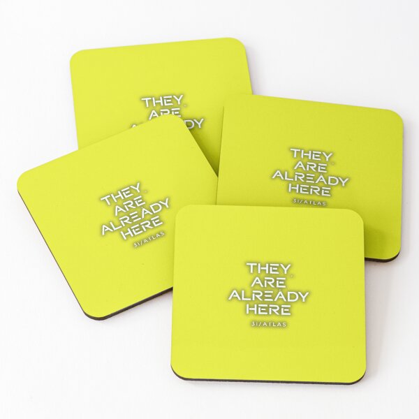 Item preview, THEY ARE ALREADY HERE – 31/ATLAS | Cosmic Minimalist Design designed and sold by Purdiole-art.