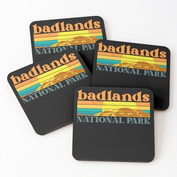 Item preview, South Dakota Badlands National Park Vintage Tourist Hiking designed and sold by Vlasdislaw.