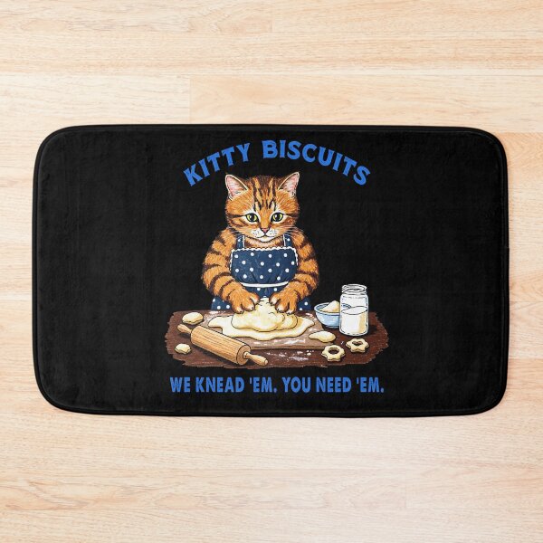 Item preview, Kitty Biscuits We Knead Em Funn designed and sold by TeeARTHY.