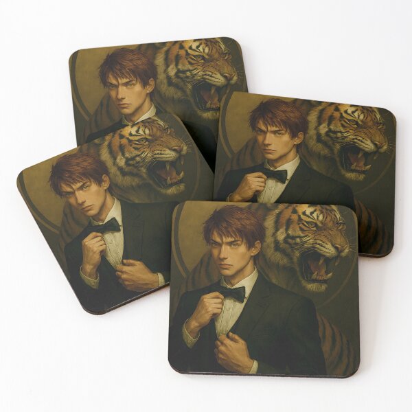 Item preview, Epic Tiger & Yin‑Yang Guardian | Warrior designed and sold by Nova-Canvas.