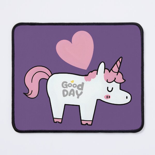 Item preview, Minimalist pink unicorns radiating fulfilled, good day vibes. designed and sold by AddyTae.