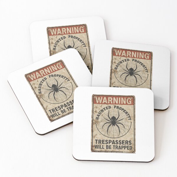 Item preview, Spider’s Web – Trespassers Will Be Trapped designed and sold by MiszungART.