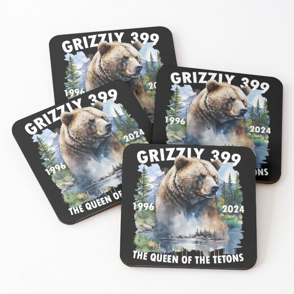 Item preview, The Queen Of the Tetons Grizzly 399 National Park For Gifts designed and sold by Sashakis.