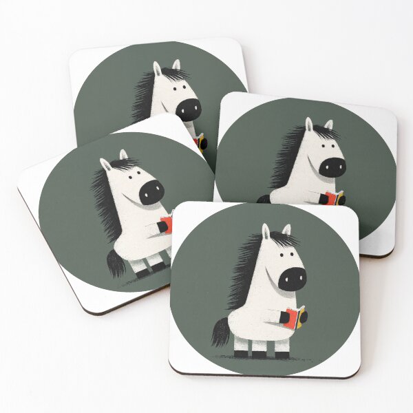 Item preview, Horse Sense: The Book-Loving Stallion with a Scholarly Smile designed and sold by ForeverPrintsOK.