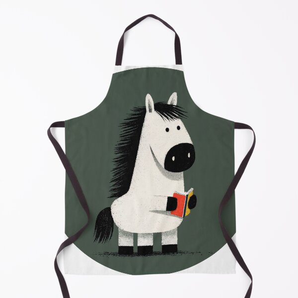 Item preview, Horse Sense: The Book-Loving Stallion with a Scholarly Smile designed and sold by ForeverPrintsOK.