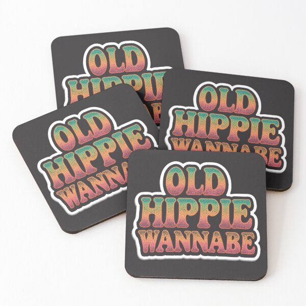 Item preview, Old Hippie Wannabe - Retro designed and sold by LewpyG.