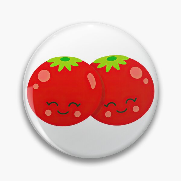 Item preview, Cute Kawaii Tomato Friends Illustration designed and sold by ArtfulWeave.