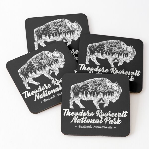 Item preview, Theodore Roosevelt National Park Bison Lovers North Dakota designed and sold by Sashakis.