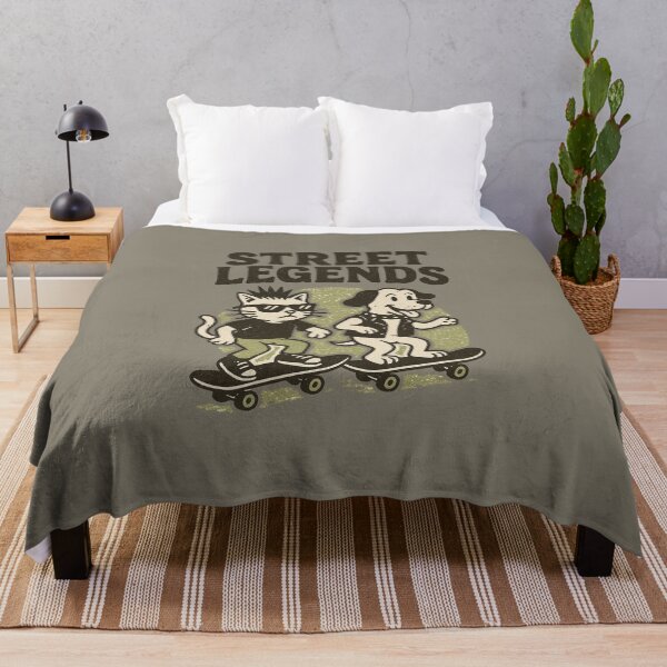 Item preview, Street Legends – Retro Skate Cats designed and sold by The True American.