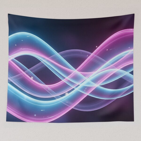 Item preview,  Neon Wave Synthwave Abstract designed and sold by Karina Creative Studio.
