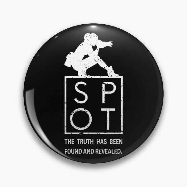 Item preview, Silhouette with Camera and Bold Truth Statement in Distressed White designed and sold by SplashTastic.