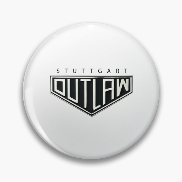 Item preview, Outlaw from Stuttgart logo,porsche designed and sold by Cary Brüecher.