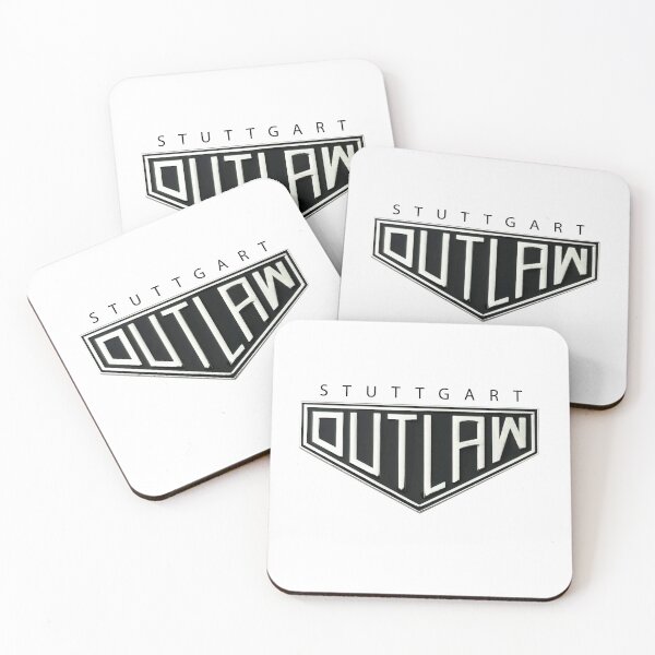 Item preview, Outlaw from Stuttgart logo,porsche designed and sold by Cary Brüecher.
