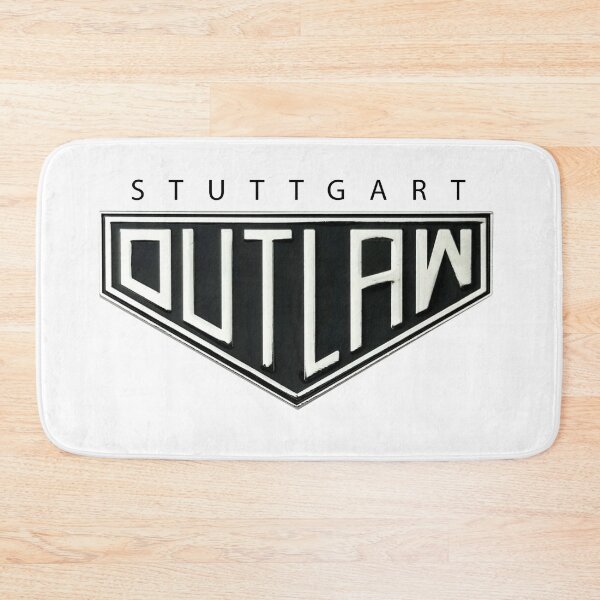 Item preview, Outlaw from Stuttgart logo,porsche designed and sold by Cary Brüecher.