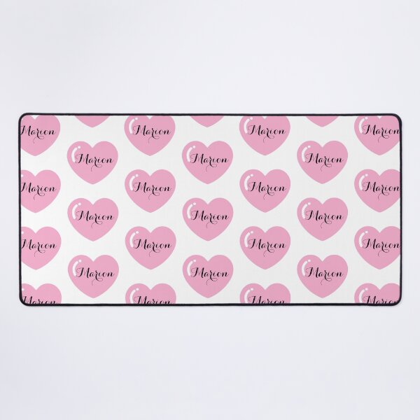 Item preview, Marion name with Pink Heart designed and sold by Artbymonika.
