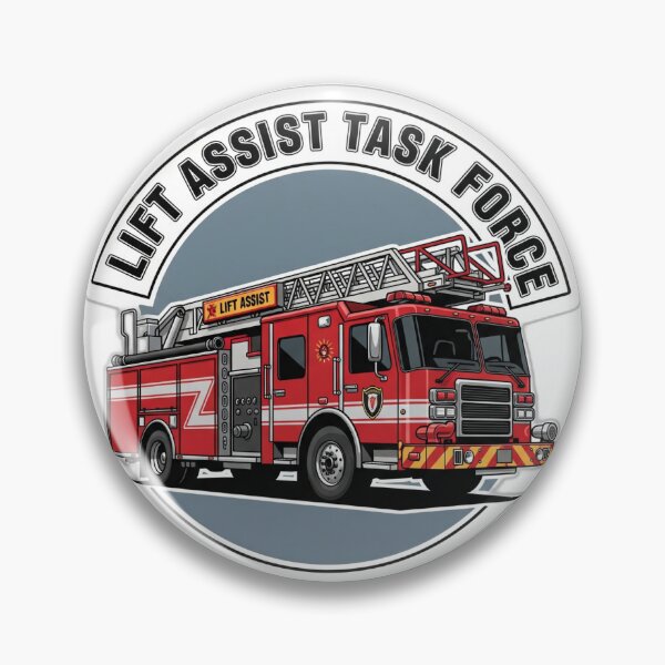 Item preview, Lift Assist Task Force Firetruck designed and sold by HumerusCode.
