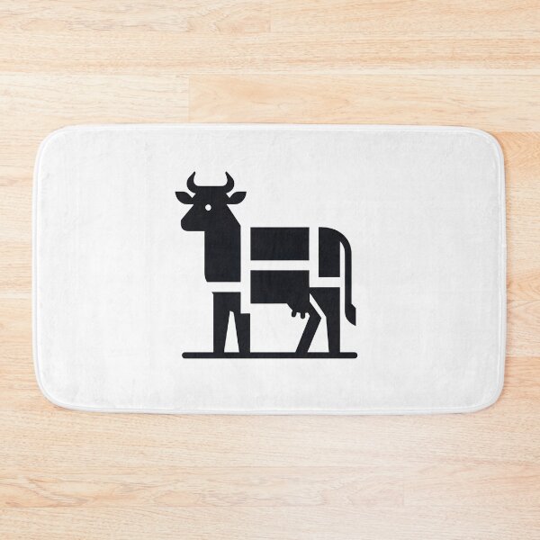 Item preview, Sleek Cow Silhouette designed and sold by ArtistEmbrace.