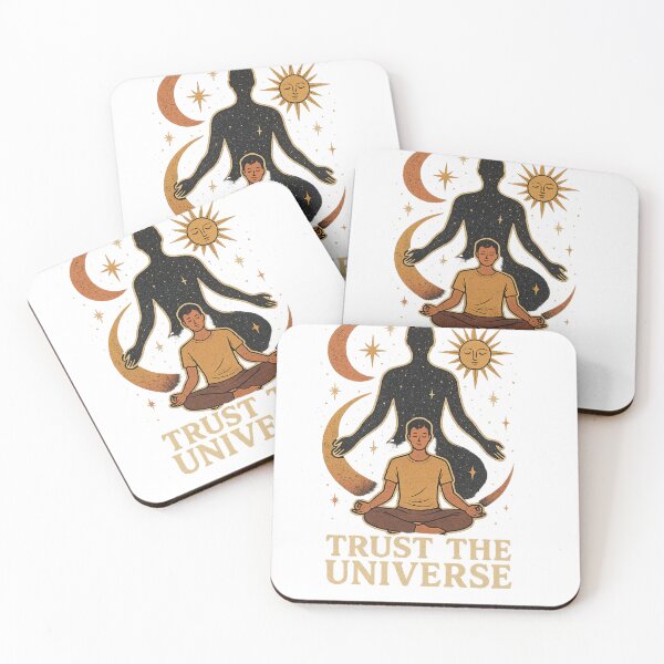 Item preview, Trust The Universe – Cosmic Meditation Celestial T-Shirt designed and sold by siddharth130387.