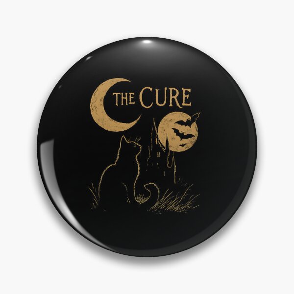 Item preview, Gothic Cat And Moon The Cure designed and sold by DonaldPrice0.