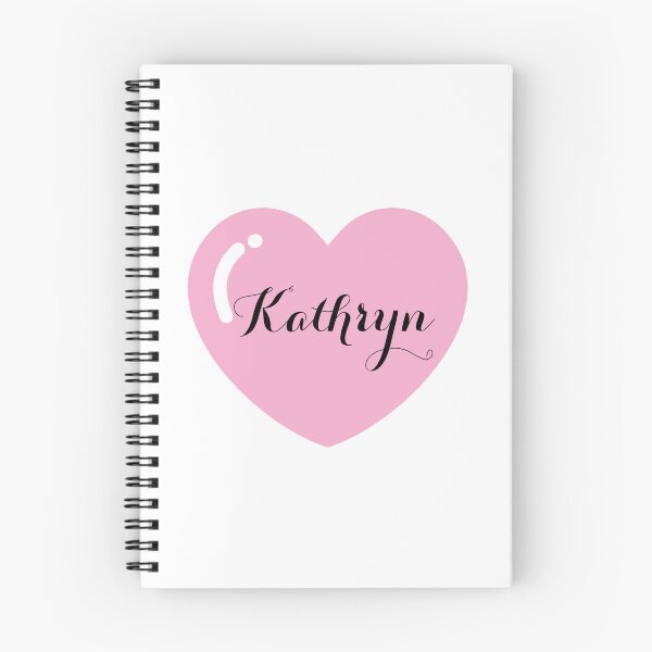 Item preview, Kathryn name with Pink Heart  designed and sold by Artbymonika.