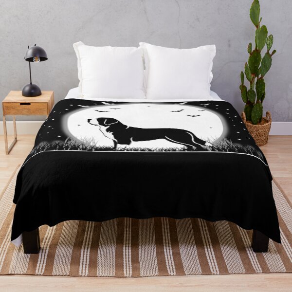 Item preview, Saint Bernard Dog – Halloween Moon Silhouette designed and sold by The Real Life Symphony.