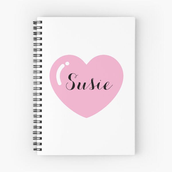 Item preview, Susie name with Pink Heart  designed and sold by Monika Howarth.