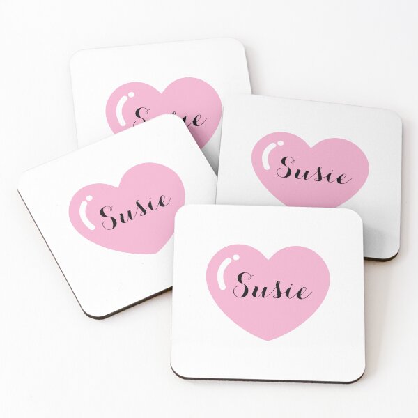 Item preview, Susie name with Pink Heart  designed and sold by Monika Howarth.