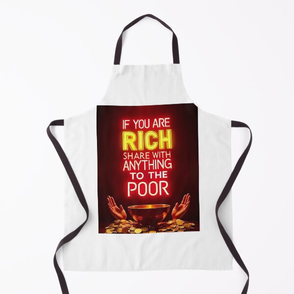 Item preview, If You Are Rich – Share with the Poor | Inspirational Quote about Life and Death designed and sold by RAKO13.