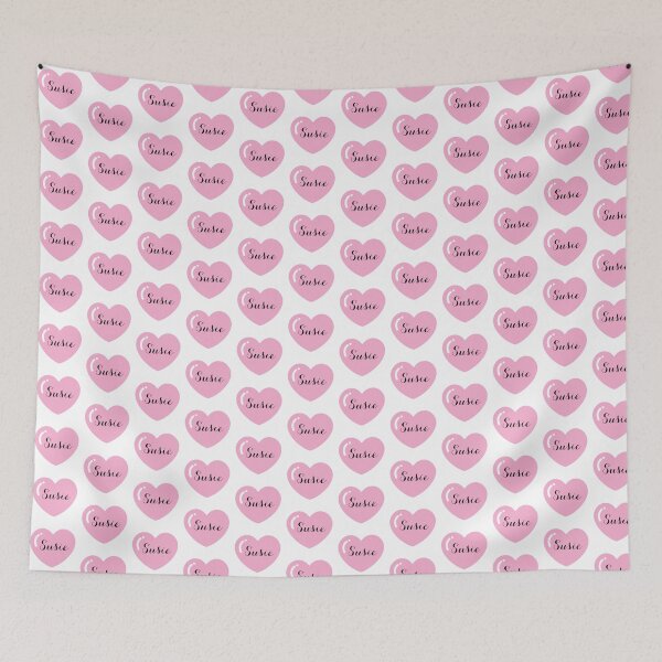 Item preview, Susie name with Pink Heart  designed and sold by Monika Howarth.
