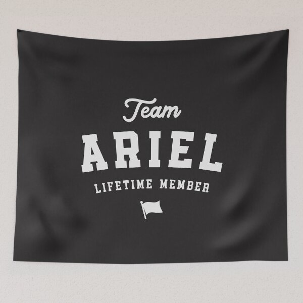Item preview, Team Ariel Lifetime Member Funny Name Ariel designed and sold by cidolopez.