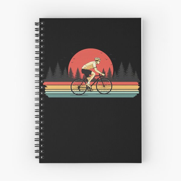 Item preview, Retro Sunset Road Cyclist designed and sold by TeeARTHY.