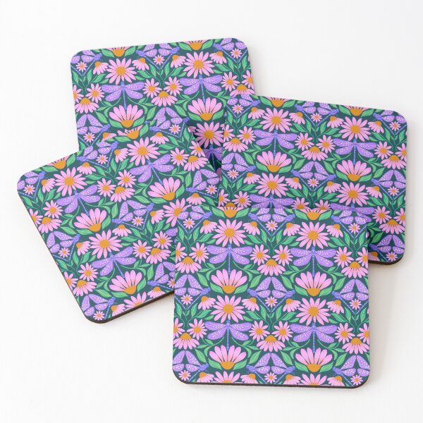 Item preview, Dragonfly and daisies designed and sold by Aralma.