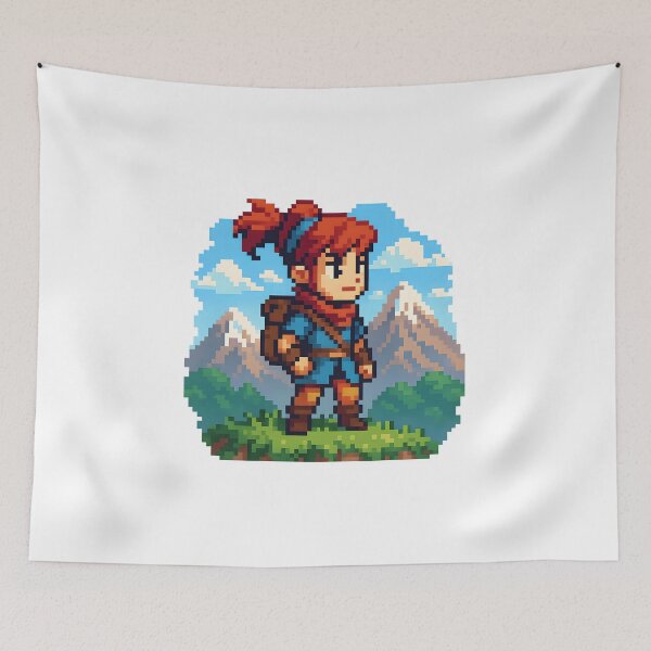 Item preview, Pixelated Ary’s Adventure designed and sold by dionisoldschool .