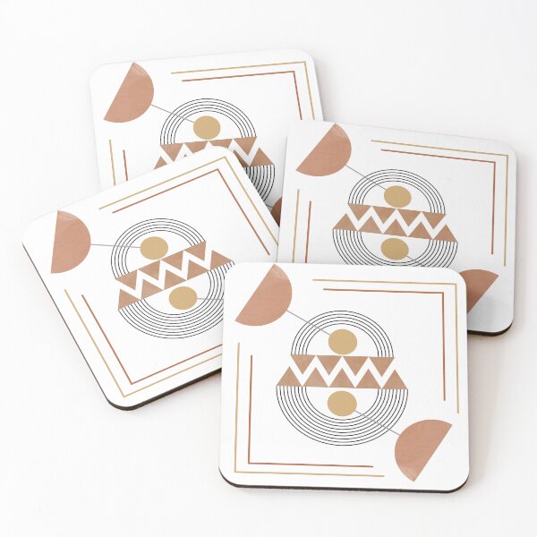 Item preview, Modern Geometric Print with Lines, Triangles, and Circles designed and sold by NiceDigital.