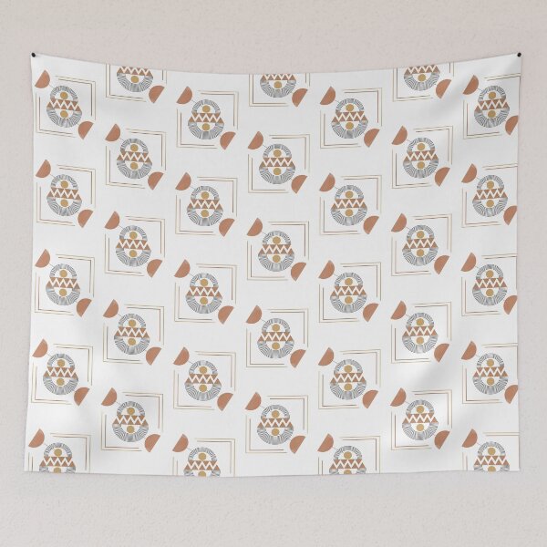 Item preview, Modern Geometric Print with Lines, Triangles, and Circles designed and sold by NiceDigital.