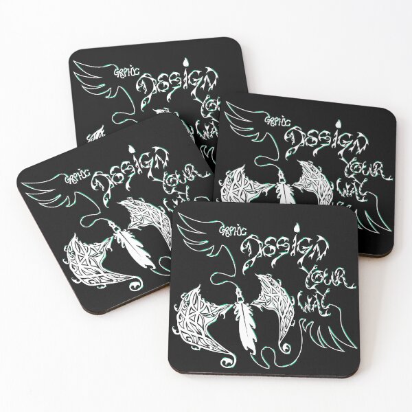 Item preview, Design Your Way White on Black designed and sold by ZeYaKalilaMira.