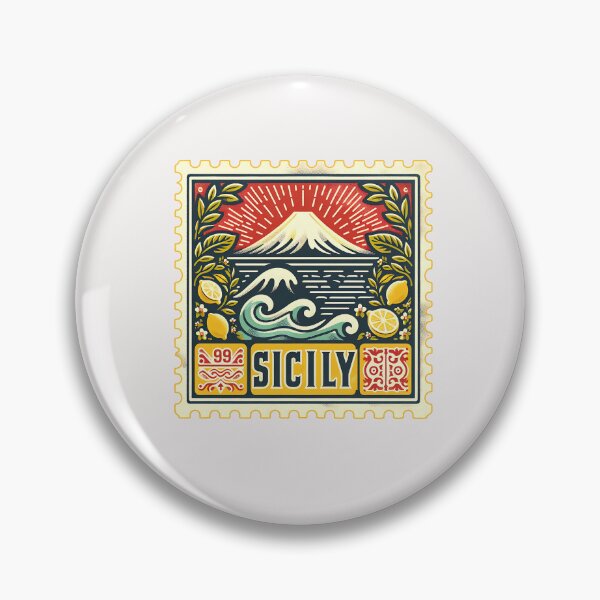 Item preview, sicily stamp designed and sold by creativechaster.