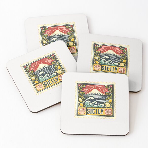 Item preview, sicily stamp designed and sold by creativechaster.