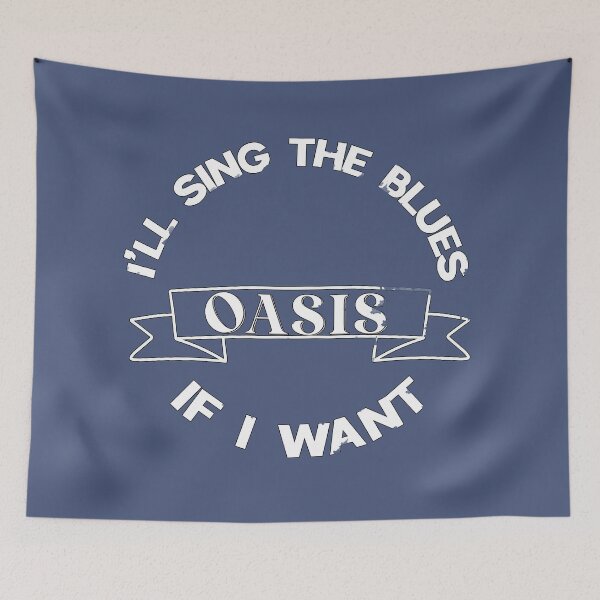 Item preview, Vintage Oasis Blues designed and sold by AuroraXGreen.