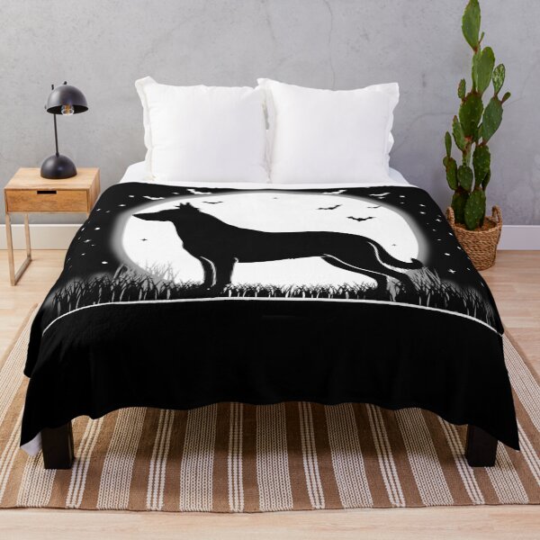 Item preview, Belgian Malinois Dog – Halloween Moon Silhouette designed and sold by The Real Life Symphony.