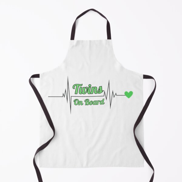Item preview, Twins on Board (Heartbeat) designed and sold by DixieGirlStudio.